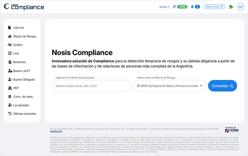 ¿Qué es Nosis Compliance?